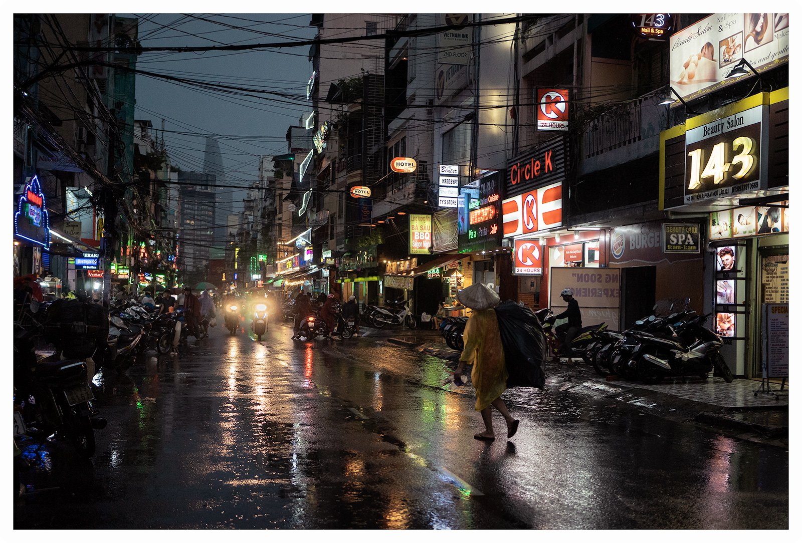 Ho Chi Minh, Vietnam 2016- Rainy Night